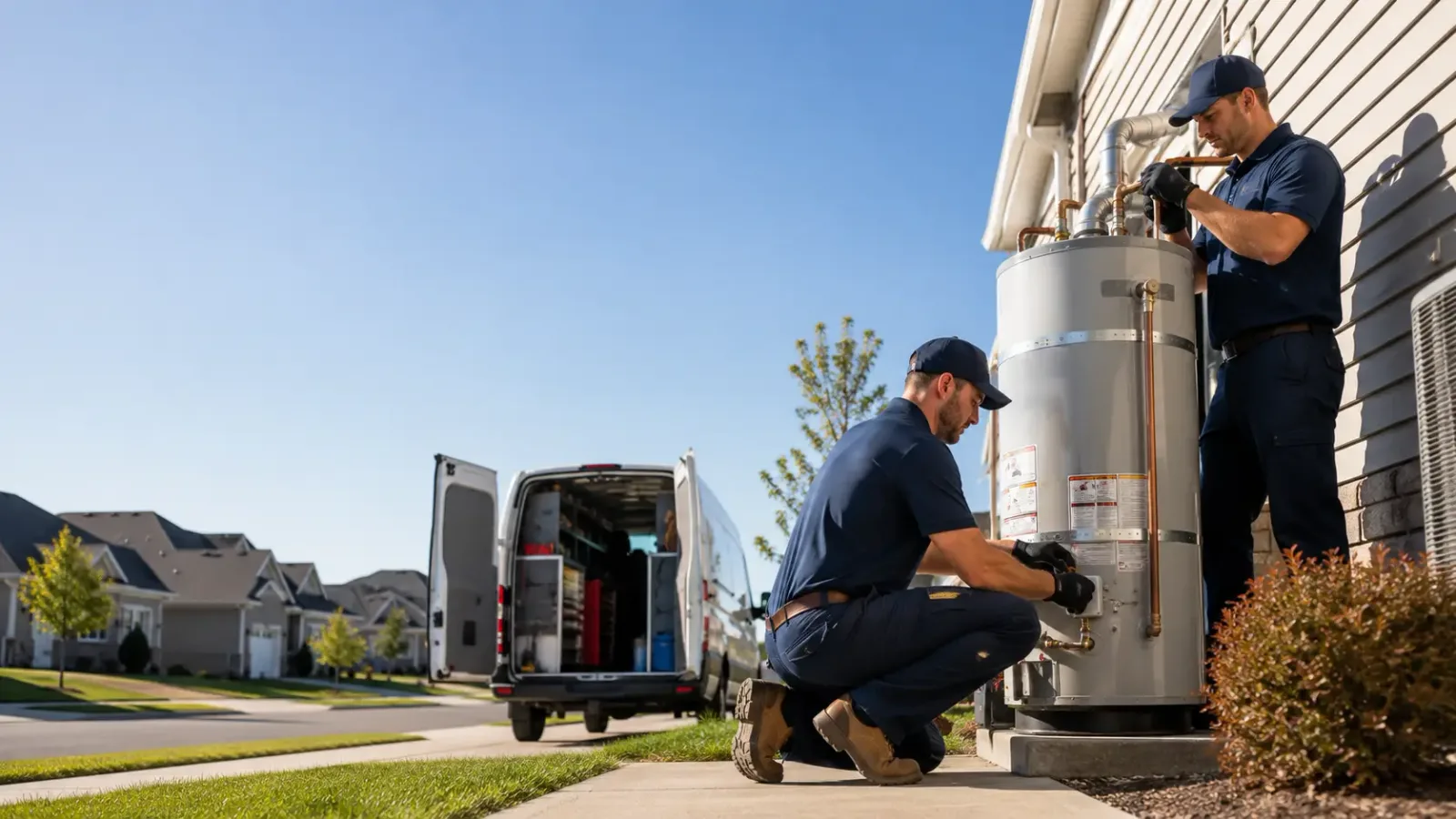 Water Heater Installation in Woodworth, ND